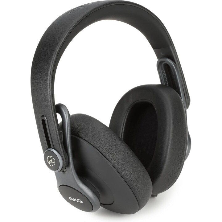 AKG K371 casque Casques Avec fil Arceau Stage/Studio Noir, Métallique