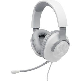 Auriculares Gaming con Micrófono JBL Quantum 100/ Jack 3.5/ Blancos
