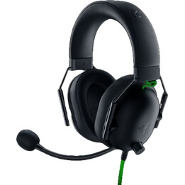 Razer BlackShark V2 X Auriculares con cable con conector de 3,5 mm, cancelación de ruido y micrófono Hyperclear