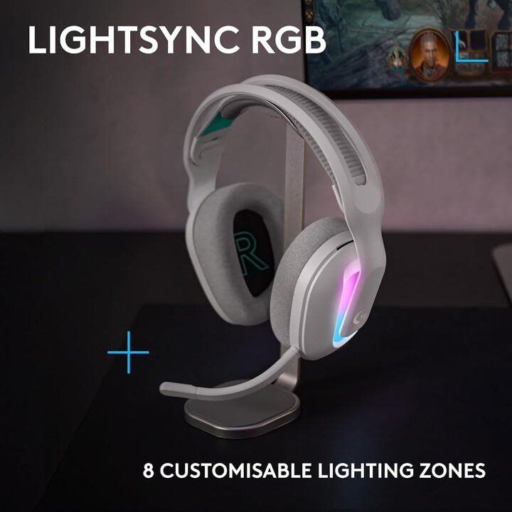 Logitech G522 Lightspeed Blanc - Casque Gaming