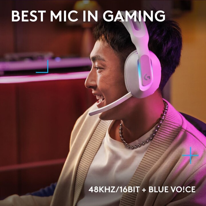 Logitech G522 Lightspeed Blanc - Casque Gaming