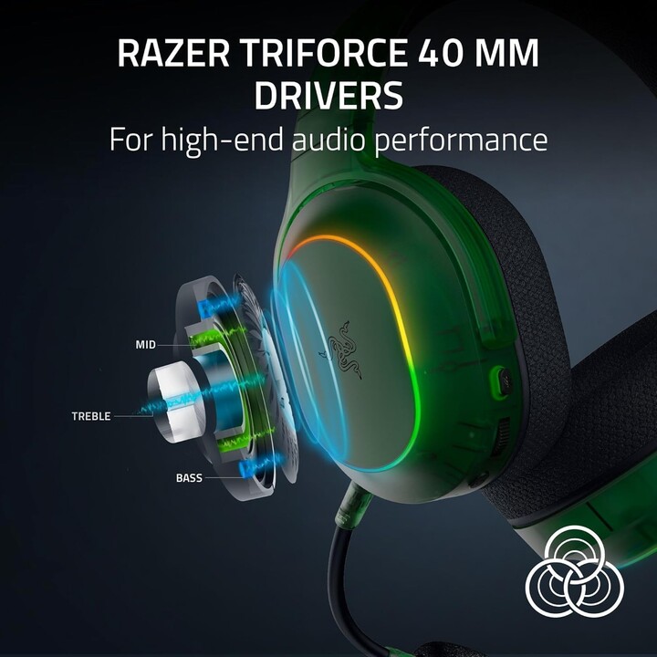 Razer Barracuda X RGB Chroma Phantom Green - Gaming Headset