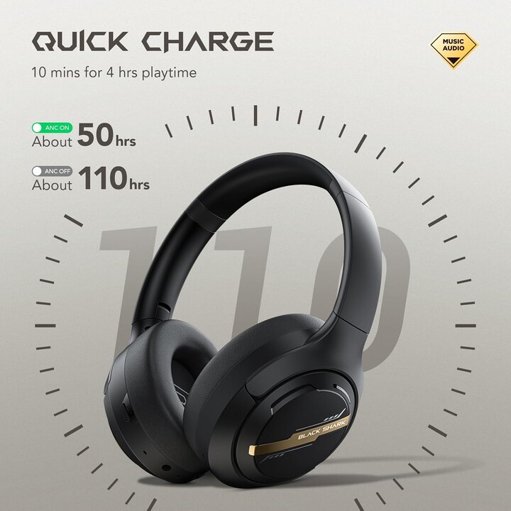 Black Shark Joybuds Max ANC Noir