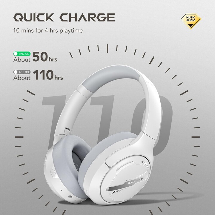 Black Shark Joybuds Max ANC Bianco