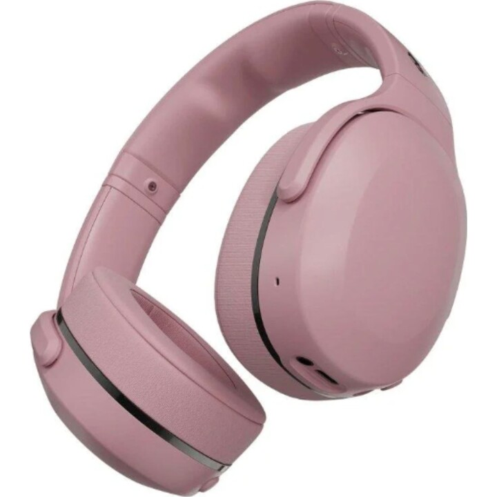Auriculares Skullcandy Crusher 540 inalámbricos Bluetooth y cable USB-C diadema plegables rosas