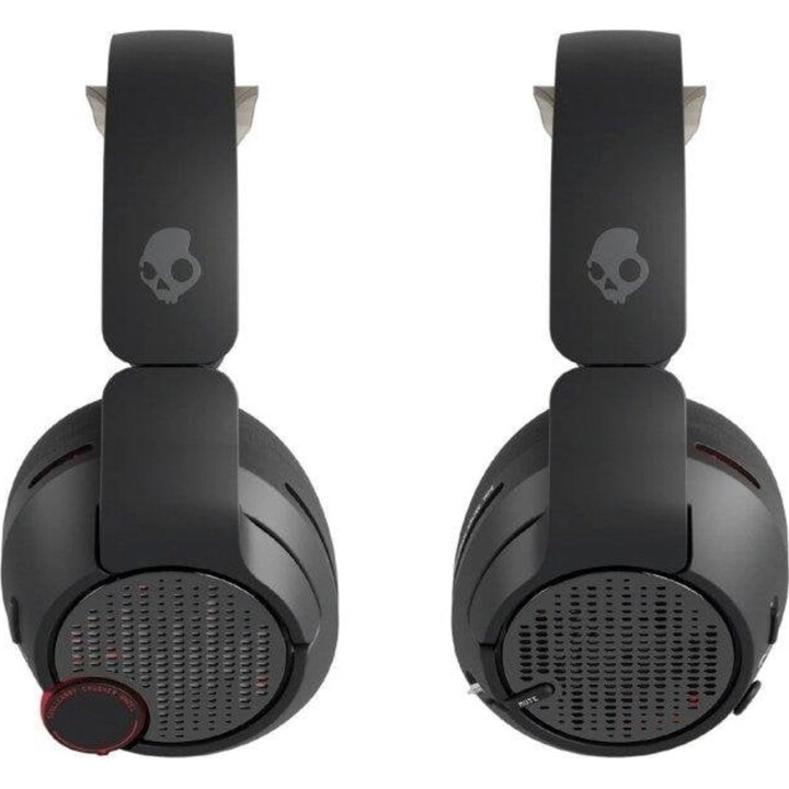Skullcandy Crusher Plyr 720 Fone de ouvido sem fio Bluetooth para jogos com voz clara - preto