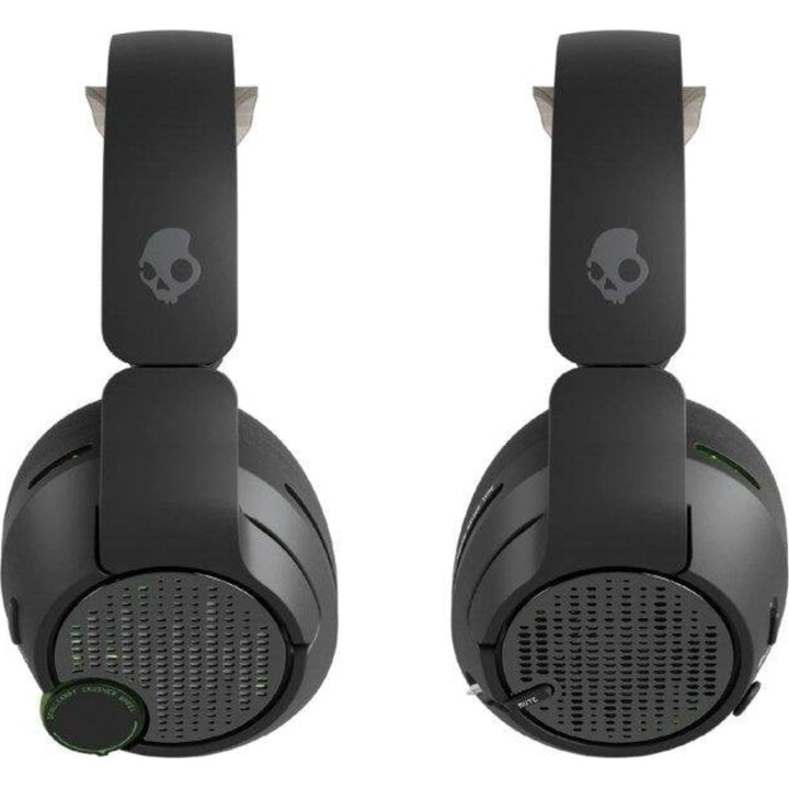 Auriculares Skullcandy Crusher Plyr 720 inalámbricos Bluetooth gaming con micrófono y Clear Voice negros