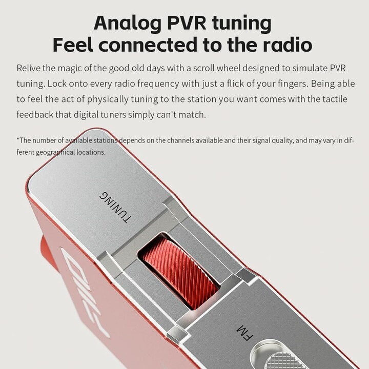 FiiO RR11 Negro - Radio estéreo Hi-Fi portátil