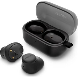 Auriculares Bluetooth Philips TAT2149 con estuche de carga/ Autonomía 6h/ Negros
