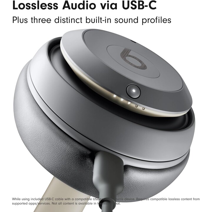 Beats Studio Pro ANC Sand Grey - Bluetooth Headphones