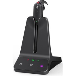 Yealink WH63 E2 DECT Auriculares inalámbricos con micrófono, 2 auriculares con cancelación de ruido