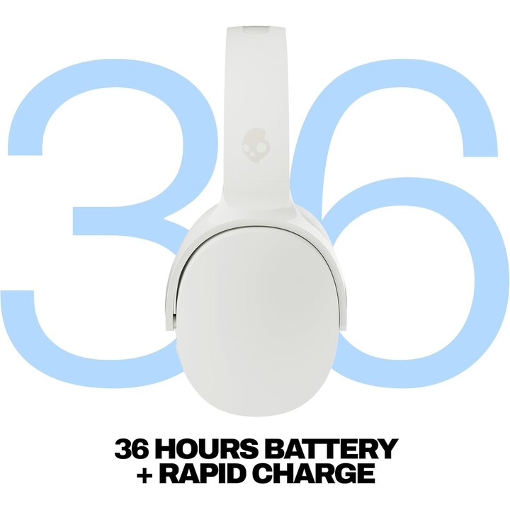 Skullcandy Hesh Evo - Auriculares inalámbricos Bluetooth con aislamiento del ruido, hasta 36 horas de batería