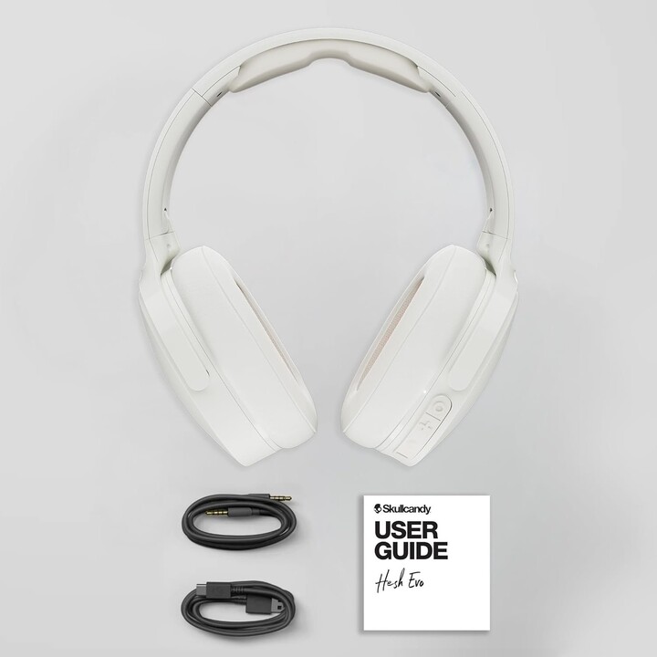 Skullcandy Hesh Evo - Auriculares inalámbricos Bluetooth con aislamiento del ruido, hasta 36 horas de batería
