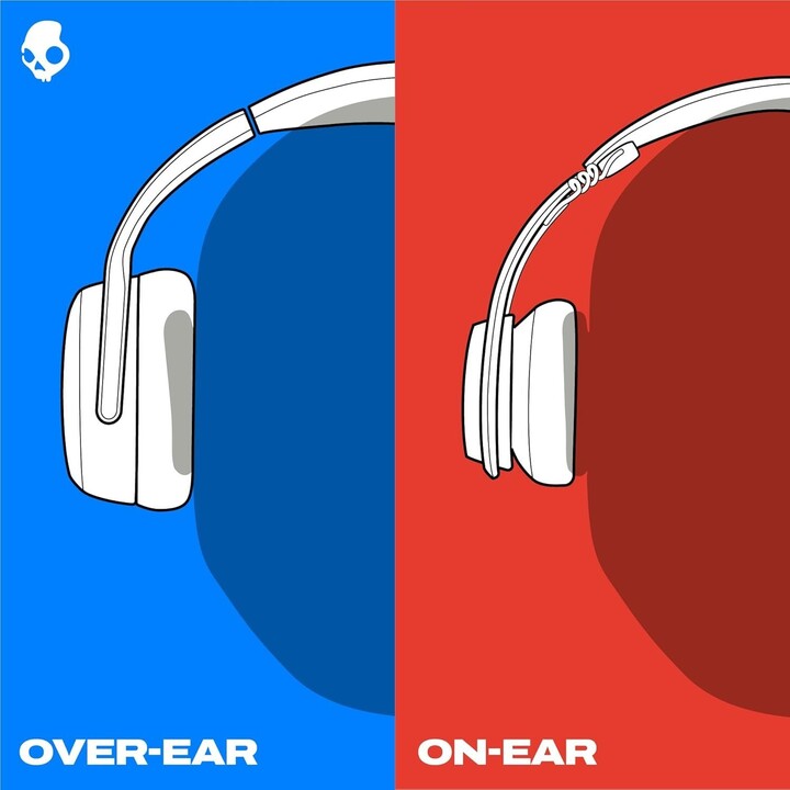 Skullcandy Hesh Evo - Auriculares inalámbricos Bluetooth con aislamiento del ruido, hasta 36 horas de batería