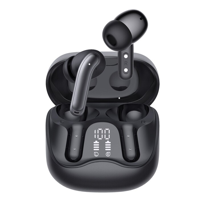 Audiocore Wireless Earbuds, Hybrid ANC, ENC, 6 Microphones, Charging Case, Tuya, AC591 PRO