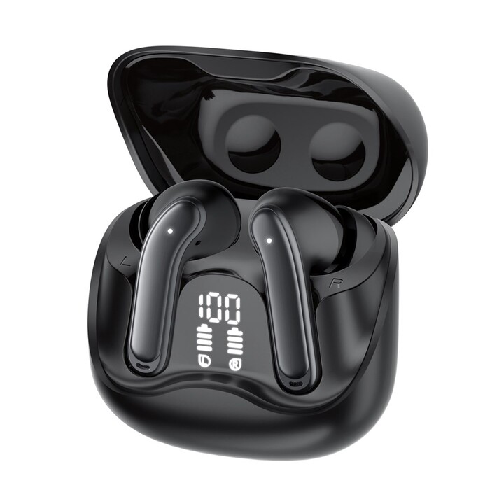 Audiocore Wireless Earbuds, Hybrid ANC, ENC, 6 Microphones, Charging Case, Tuya, AC591 PRO