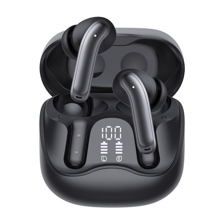 Audiocore Wireless Earbuds, Hybrid ANC, ENC, 6 Microphones, Charging Case, Tuya, AC591 PRO
