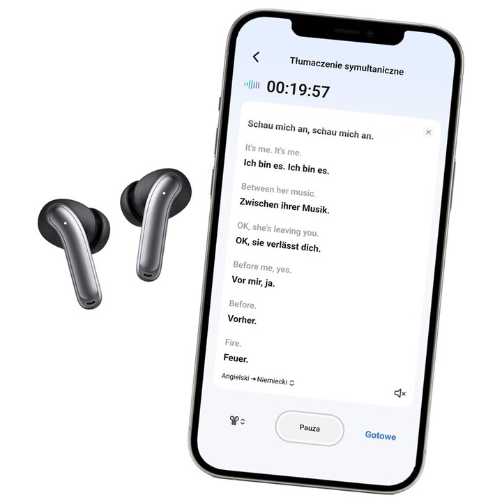 Audiocore Wireless Earbuds, Hybrid ANC, ENC, 6 Microphones, Charging Case, Tuya, AC591 PRO
