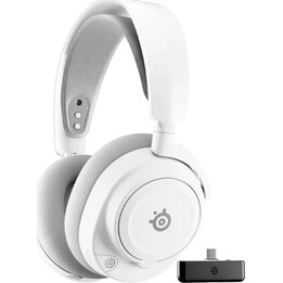 Cuffie da gioco wireless Steelseries Arctis Nova 7x Wireless Gen 2 Bluetooth bianche