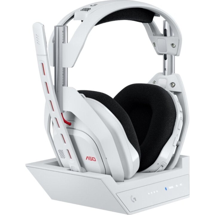 Logitech G Astro A50 Gen 5 Auriculares Gaming Inalámbricos Multiplataforma Blancos + Estación Base