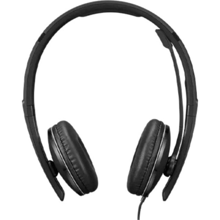Auriculares Lenovo 4XD1M39029 con cable USB-C Circumaurales con Micrófono y Cancelación de Ruido Negros