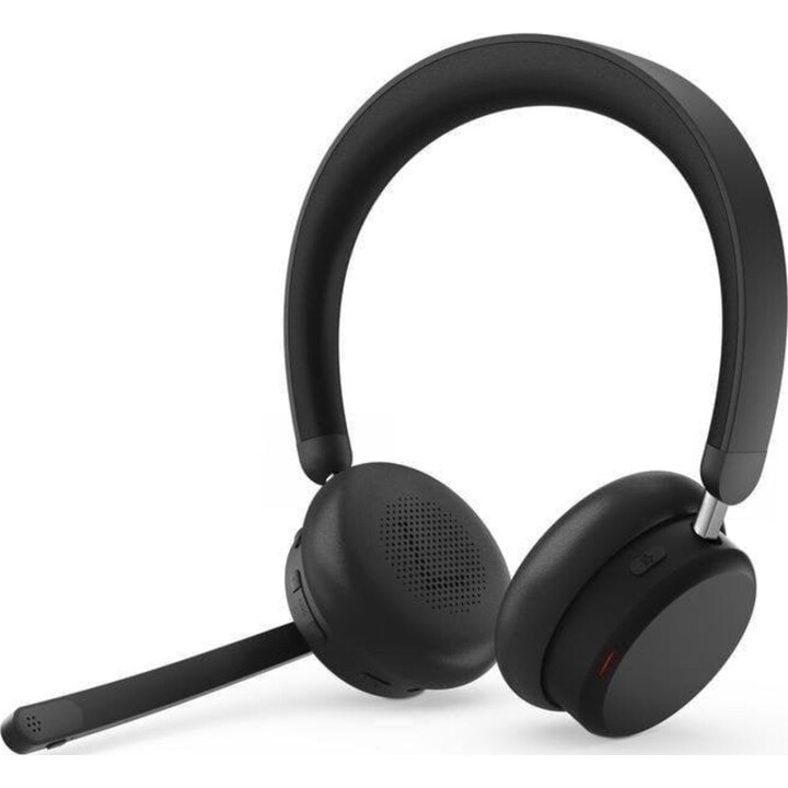 Auriculares Lenovo 6550 inalámbricos Bluetooth para oficina con Cancelación de Ruido negros