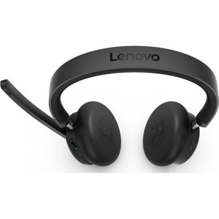 Auriculares Lenovo 6550 inalámbricos Bluetooth para oficina con Cancelación de Ruido negros