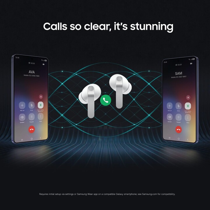 Samsung Galaxy Buds4 Pro R640 Branco