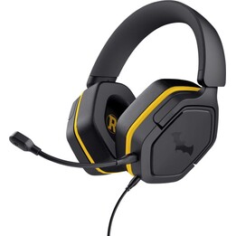 Trust 25784 auricular y casco Auriculares Alámbrico Diadema Juego Negro, Amarillo