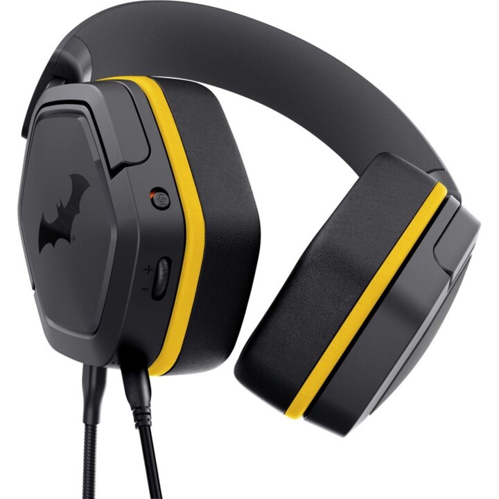 Trust 25784 auricular y casco Auriculares Alámbrico Diadema Juego Negro, Amarillo