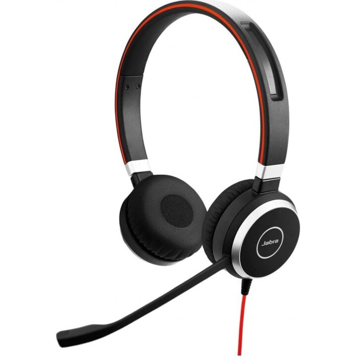Jabra Evolve 40 UC Cuffie stereo USB per ufficio Nero