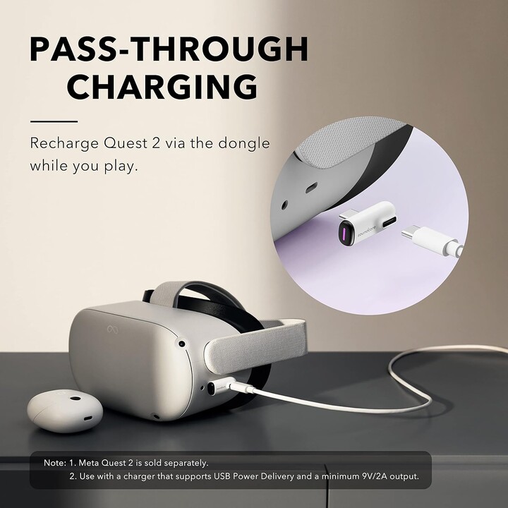 Soundcore VR P10 - Écouteurs Bluetooth pour Meta Quest