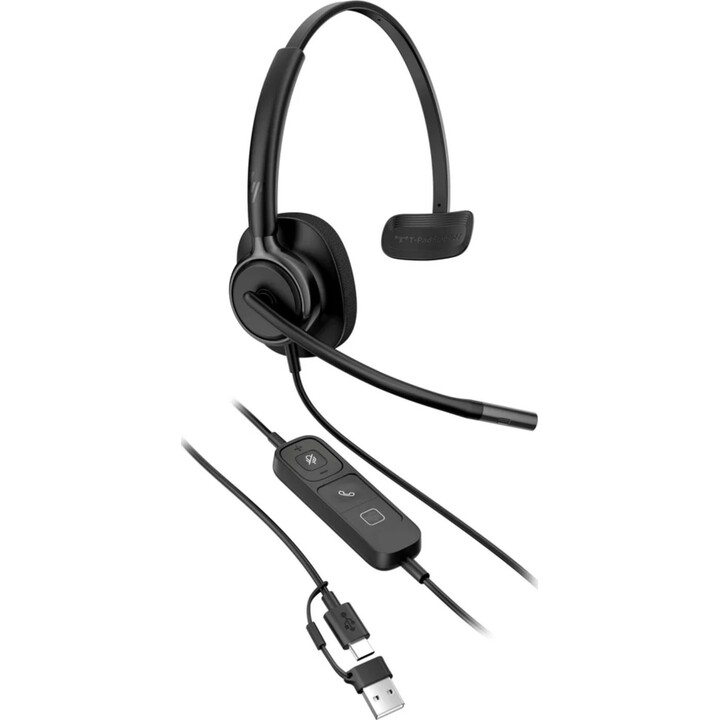 Auriculares HP Poly Mission 415 Monaural USB Wired Headset Classic