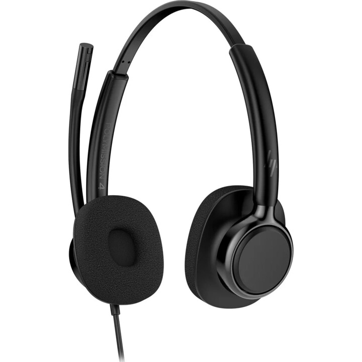 Auriculares HP Poly Mission 425 Stereo USB Wired Headset Classic