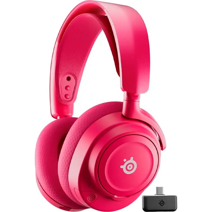 Steelseries Arctis Nova 7p Gen 2 Auriculares Inalámbrico Diadema Juego Bluetooth Magenta
