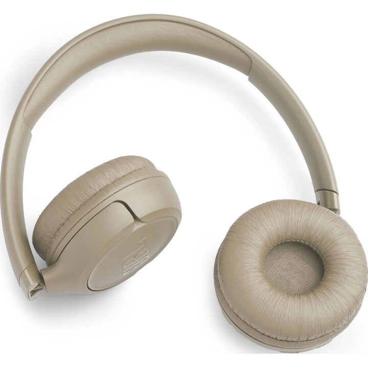 JBL Tune 530BT 76h Battery Life Bluetooth 6.0 Beige - On-Ear Wireless Headphones
