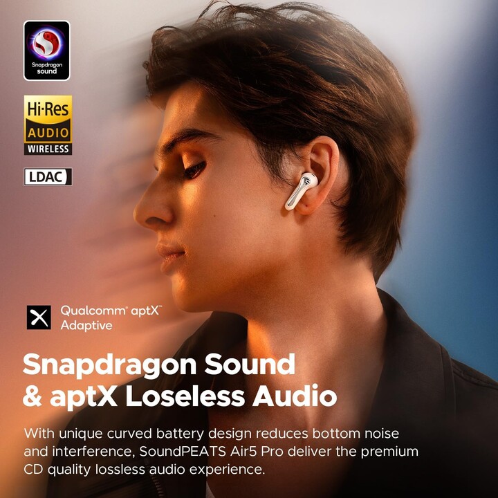 SoundPEATS Air 5 Pro Blanco