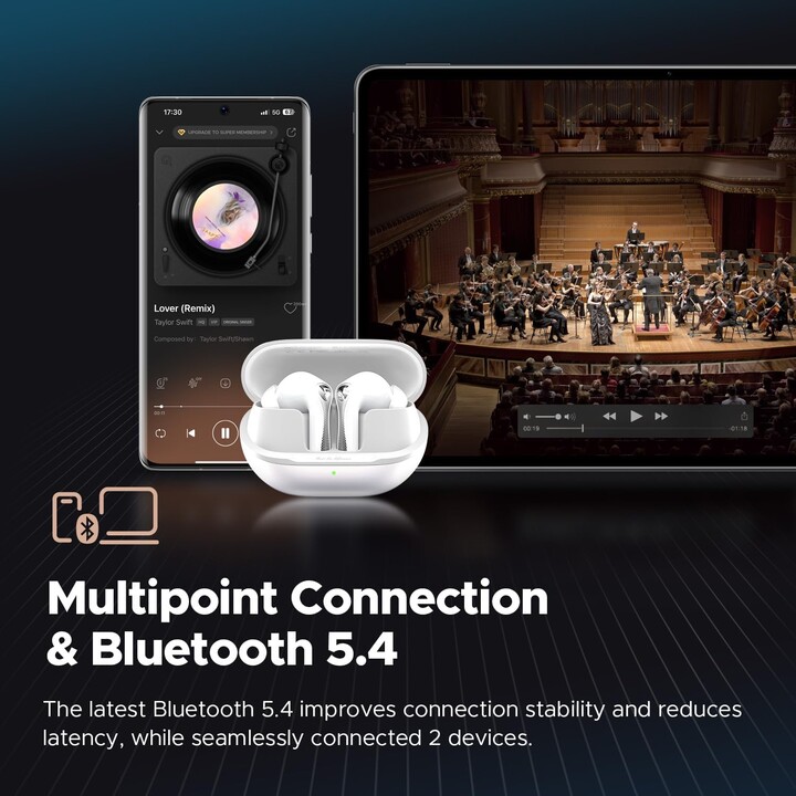 SoundPEATS Air 5 Pro Blanco