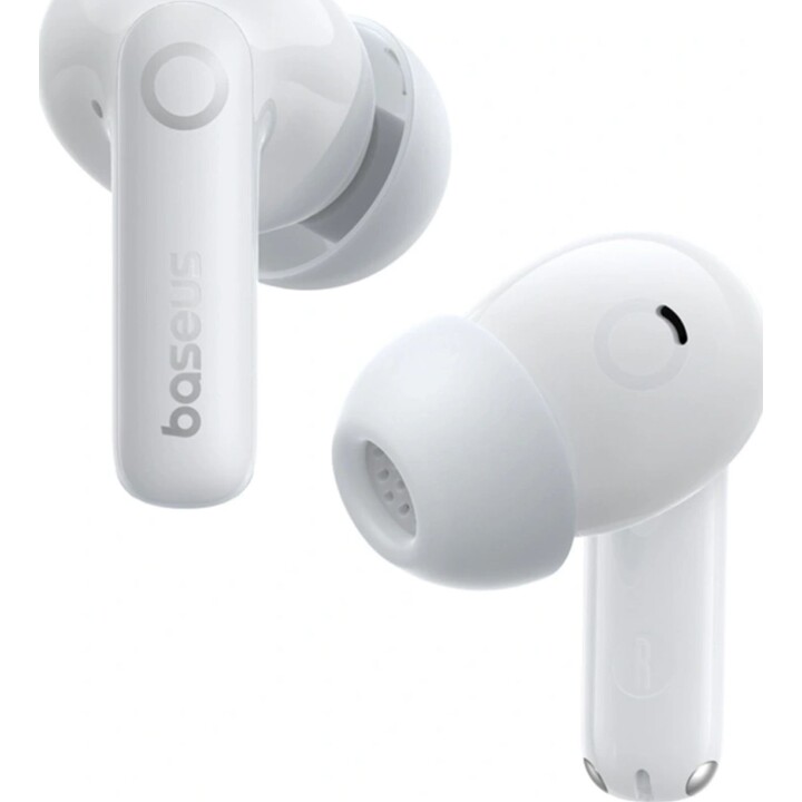 Os-baseus Bass Bp1 Pro Auriculares Inalámbricos Verdaderos Intrauditivos Blanco Luna