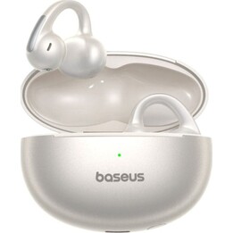 Os-baseus Bowie Mc1 Pro Auriculares inalámbricos verdaderos de oído abierto Blanco estelar