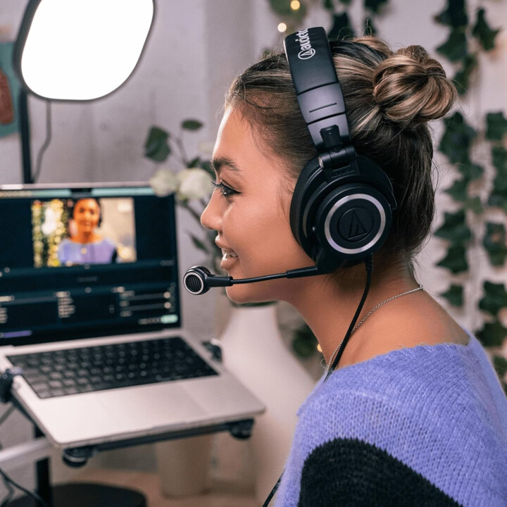 Audio-Technica ATH-M50xSTS-USB StreamSet Auriculares de Streaming