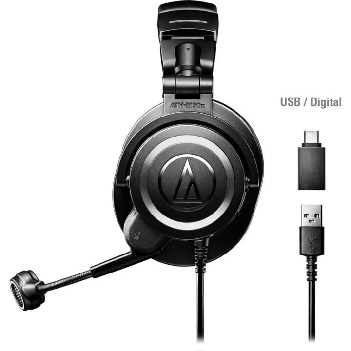 Audio-Technica ATH-M50xSTS-USB StreamSet Auriculares de Streaming