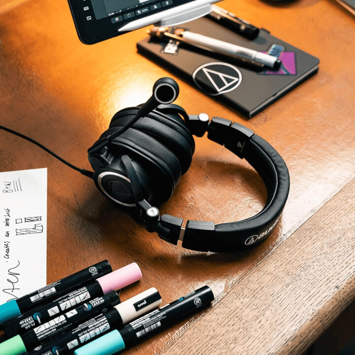 Audio-Technica ATH-M50xSTS-USB StreamSet Auriculares de Streaming