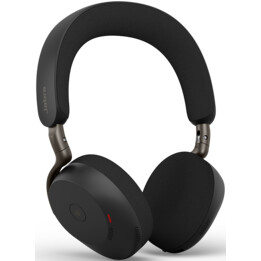 Cuffie stereo on-ear Jabra Evolve3 75 MS nere