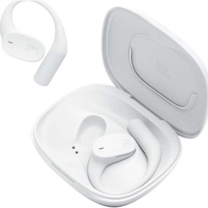 Auriculares JBL Sense Lite inalámbricos Bluetooth con OpenSound, micrófono, protección IP54, blancos