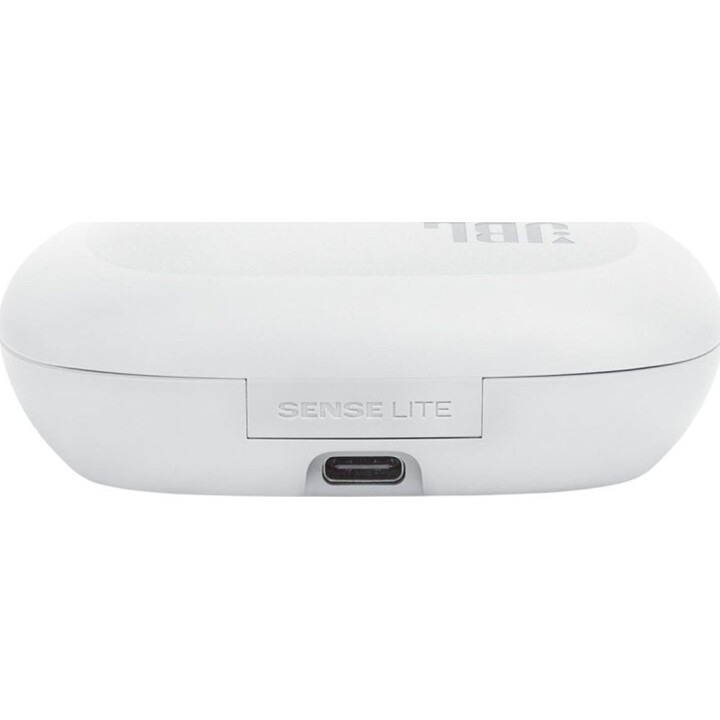 Auriculares JBL Sense Lite inalámbricos Bluetooth con OpenSound, micrófono, protección IP54, blancos