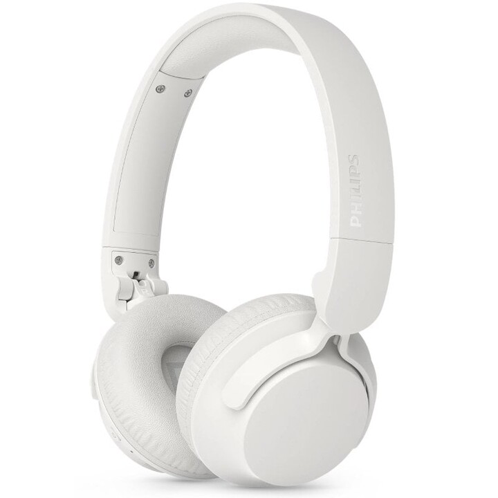 Casque sans fil Philips TAH4500WT avec microphone/Bluetooth/Blanc