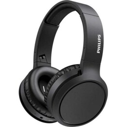 Auriculares Philips TAH5205BK/00 inalámbricos y con cable Bluetooth para llamadas y música negros