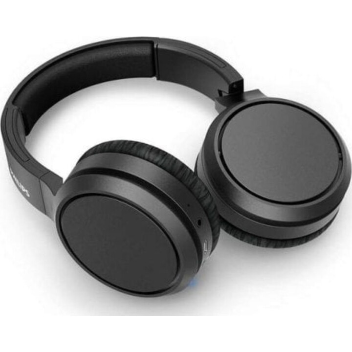 Auriculares Philips TAH5205BK/00 inalámbricos y con cable Bluetooth para llamadas y música negros