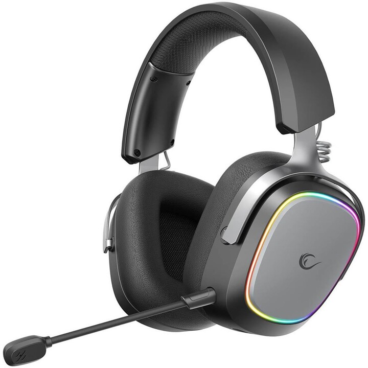Rampage RETSU casque Casque sans fil supra-auriculaire BT 2.4G RGB noir